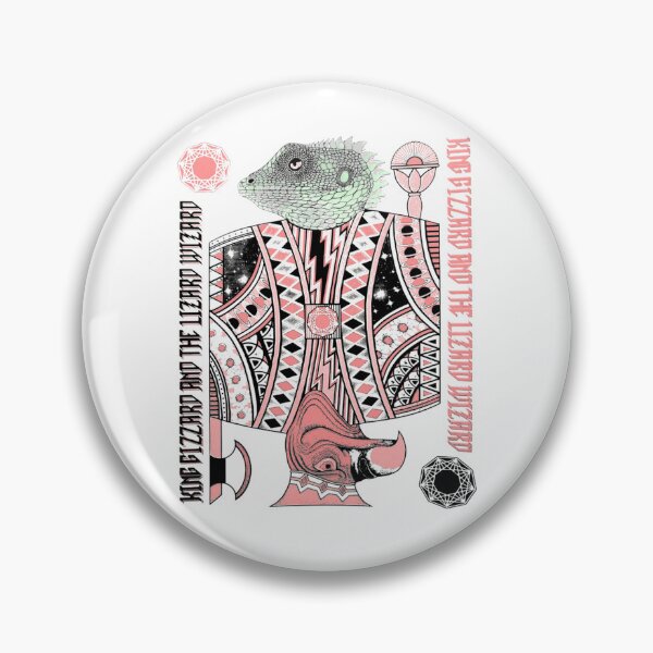 Item preview, Playing Card Stylized Lizard Character In Red And Dark Green designed and sold by GenesisKohler.