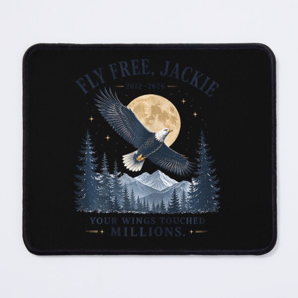 Item preview, Fly Free Jackie Big Bear Eagle California Wildlife Tribute designed and sold by MOHAMED AKKAR.