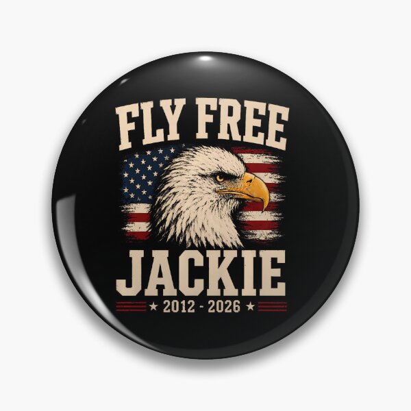 Item preview, Fly Free Jackie Eagle America USA Wildlife Tribute designed and sold by Amerakstore.