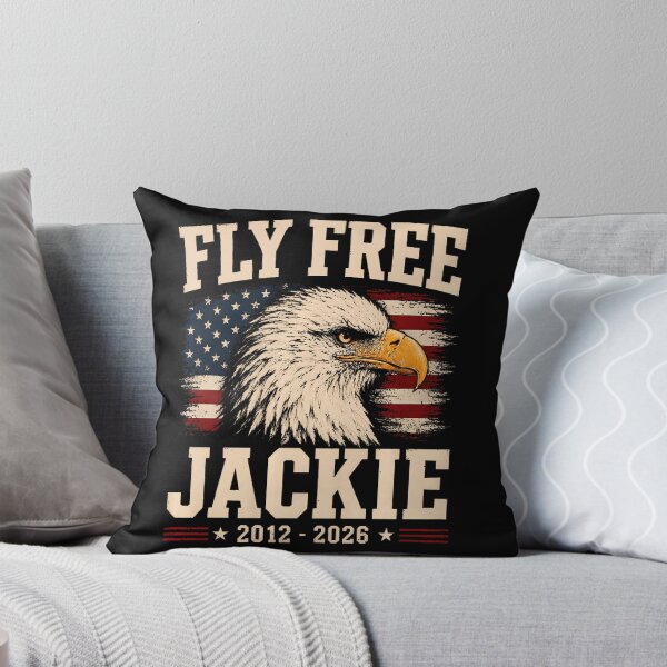 Item preview, Fly Free Jackie Eagle America USA Wildlife Tribute designed and sold by Amerakstore.