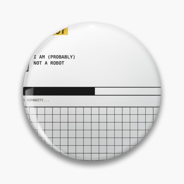 Item preview, Prove You're Not A Robot Checkbox Sticker designed and sold by PlusScanner.