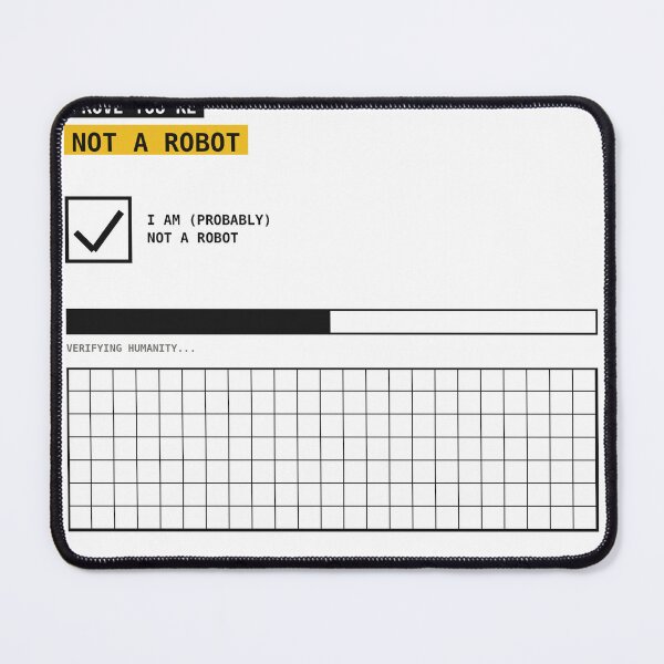 Item preview, Prove You're Not A Robot Checkbox Sticker designed and sold by PlusScanner.