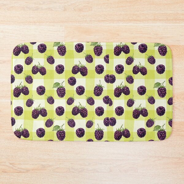 Item preview, Boysenberries watercolor pattern designed and sold by tampansgang.