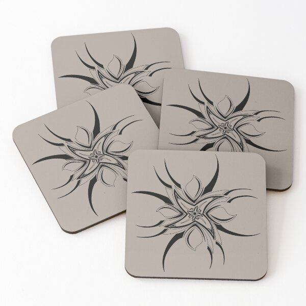 Item preview, Black Botanical Ornament designed and sold by AchtungStudio.