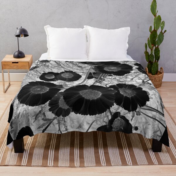 Item preview, Black and White Organic Floral Local Foliage designed and sold by meganlaub1.