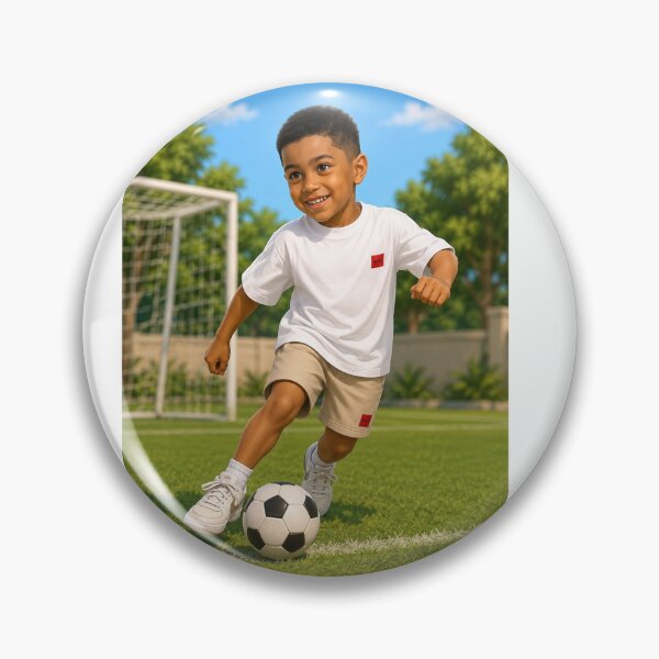 Item preview, Jassim Loves Football designed and sold by LumivaraGallery.