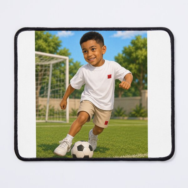Artikelvorschau, Jassim liebt Fußball entworfen und verkauft von LumivaraGallery.