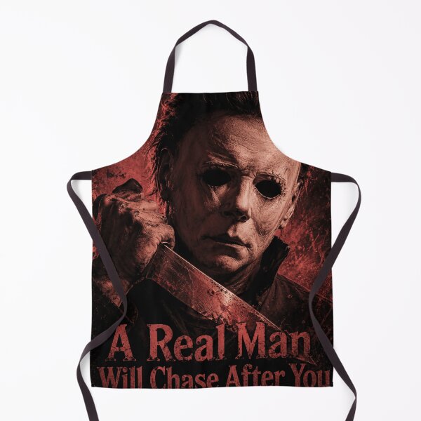 Item preview, Michael Myers Tshirts A Real Man Will Chase After You Horror Movie Fan designed and sold by Hydlaaksmndriss.