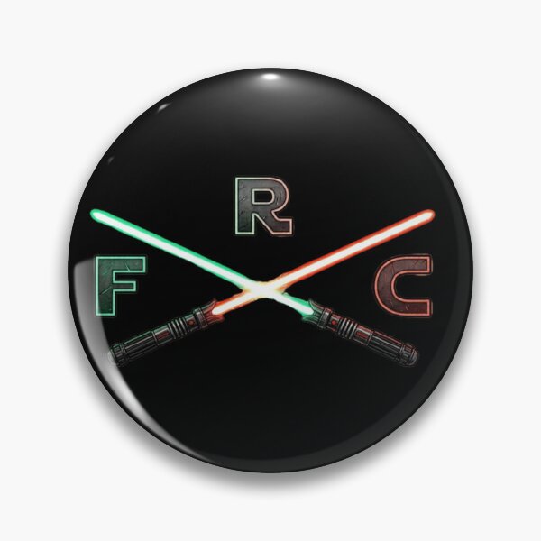Item preview, FRC Crossed Lightsabers designed and sold by cutbeastfactory.