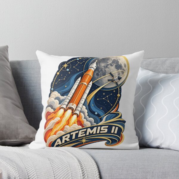 Item preview, Artemis II Papercraft Moon Rocket Launch Art designed and sold by Promoffy.