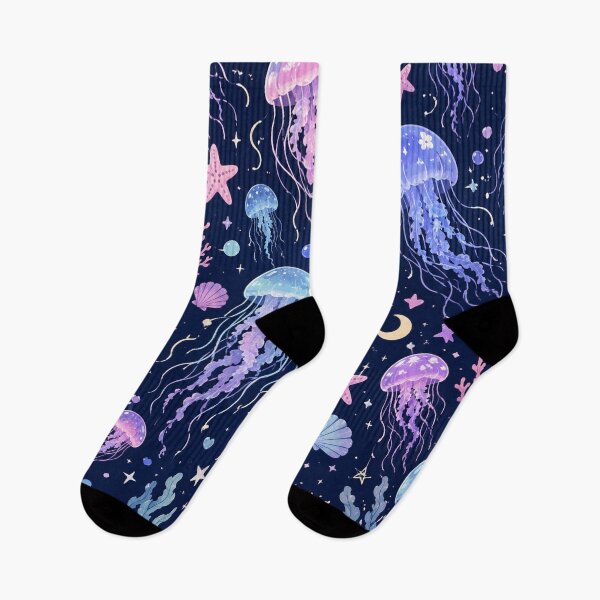 Item preview, Jellyfish Dreamscape Magical Ocean Underwater Fantasy Pattern designed and sold by RJACreative.