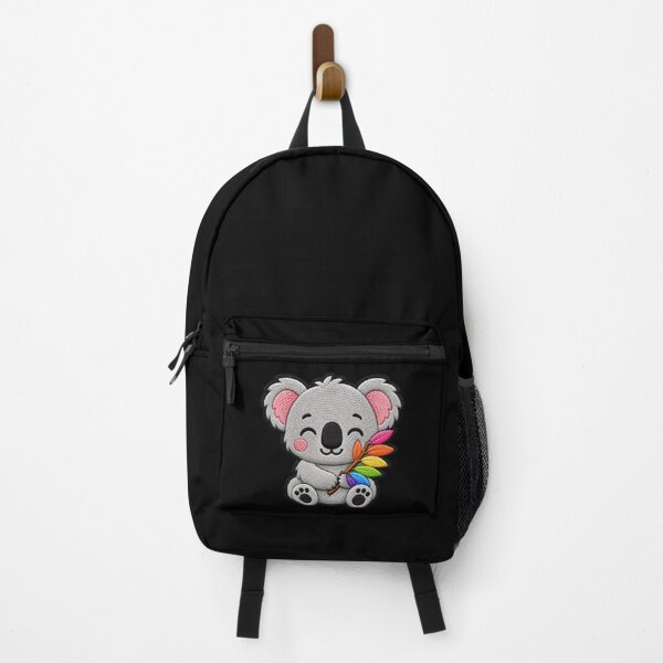 Item preview, Rainbow Koala Embroidery Patch Illustration designed and sold by ColorSplash123.