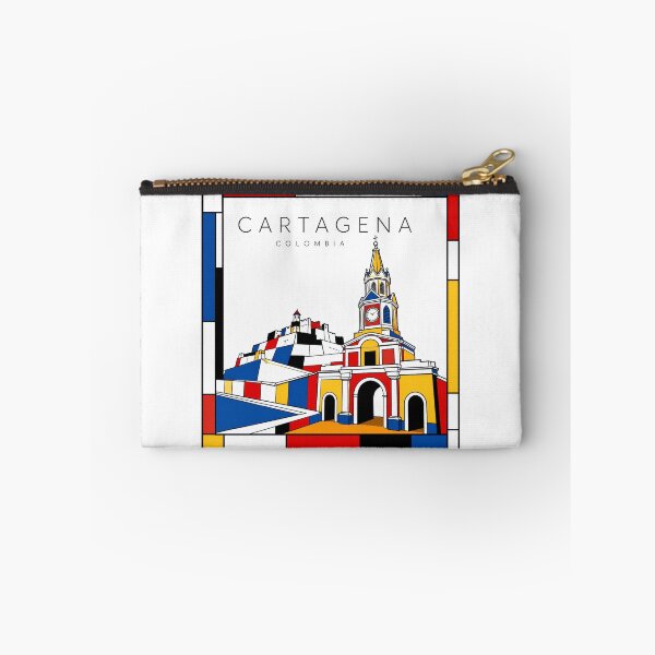 Item preview, Cartagena Mondrian style poster 3D designed and sold by CMYKStudio.