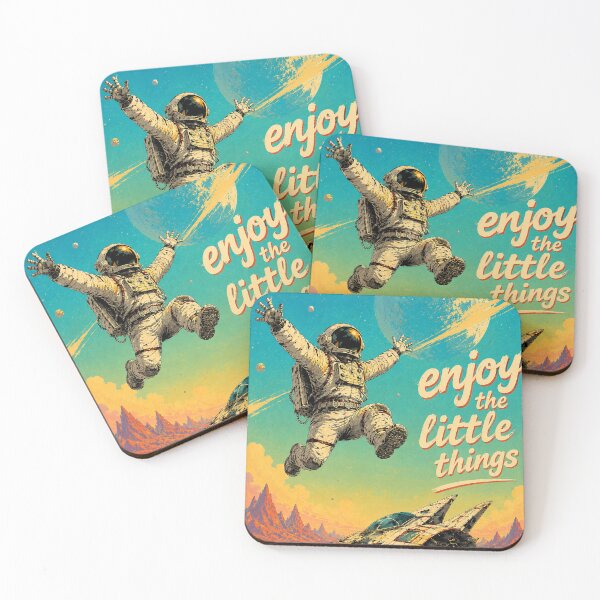 Item preview, Enjoy the Little Things Space designed and sold by NordenPosters.