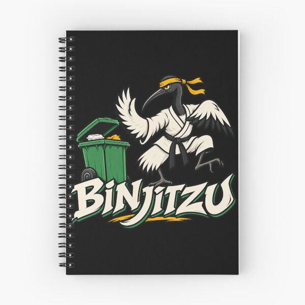 Item preview, Binjitzu Aussie Bin Chicken Martial Arts Design designed and sold by EverclearDesign.