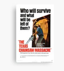 The Texas Chainsaw Massacre Canvas Print