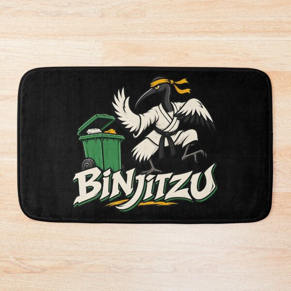 Item preview, Binjitzu Aussie Bin Chicken Martial Arts Design designed and sold by EverclearDesign.
