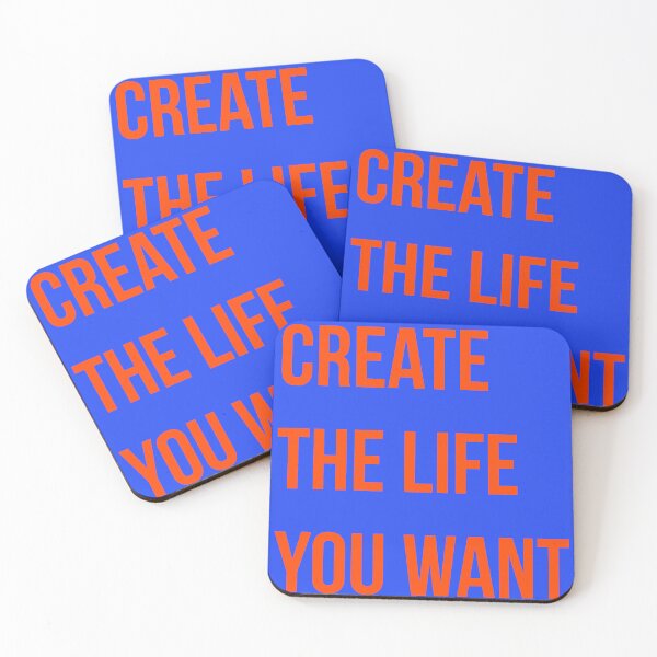 Item preview, Create the Life You Want Manifestation Aesthetic Quote designed and sold by Creations by lyne.