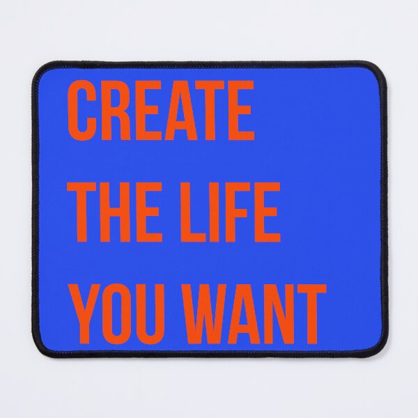 Item preview, Create the Life You Want Manifestation Aesthetic Quote designed and sold by Creations by lyne.