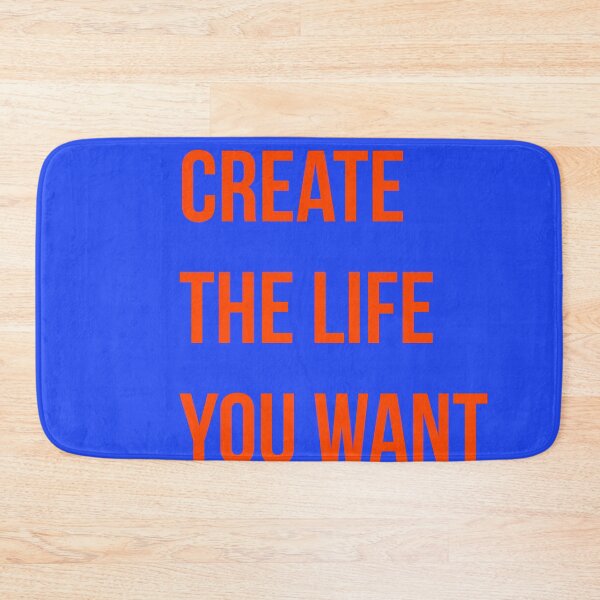 Item preview, Create the Life You Want Manifestation Aesthetic Quote designed and sold by Creations by lyne.
