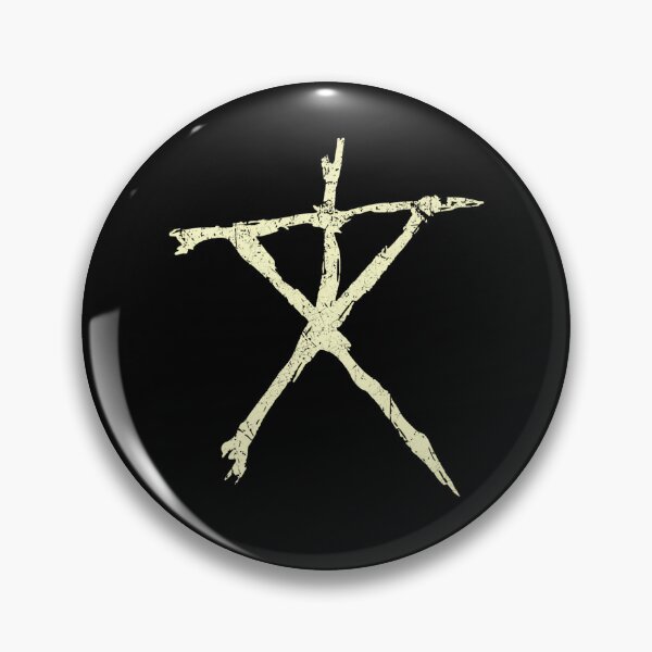 Item preview, Blair Witch Stick Symbol Distressed Horror designed and sold by ShopElysium.