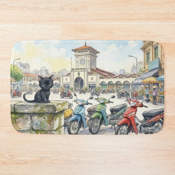 Item preview, Cute Little Black Cat in Ho Chi Minh City, Vietnam (L) designed and sold by CLBC.STORE.
