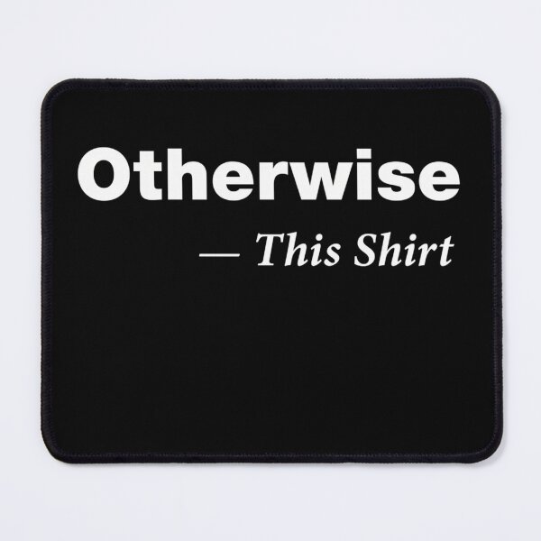 Item preview, Bold Sans Serif Lettering Above Italicized Text With Em Dash designed and sold by JeffryWhite.