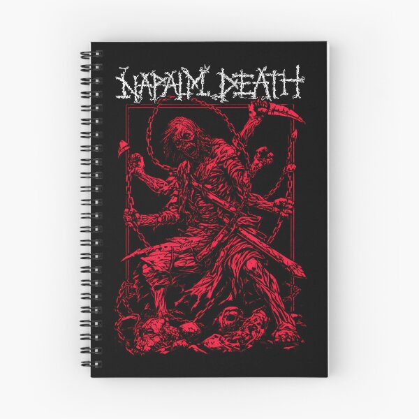 Item preview, Napalm Death Instinct Of Survival Red Zombie designed and sold by ShopElysium.