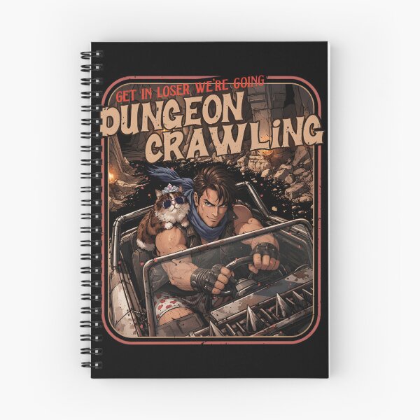 Item preview, Get In Loser We're Going Dungeon Crawling - Dungeon Crawler Carl designed and sold by Prints3000.