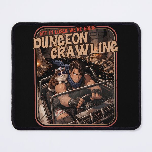 Item preview, Get In Loser We're Going Dungeon Crawling - Dungeon Crawler Carl designed and sold by Prints3000.