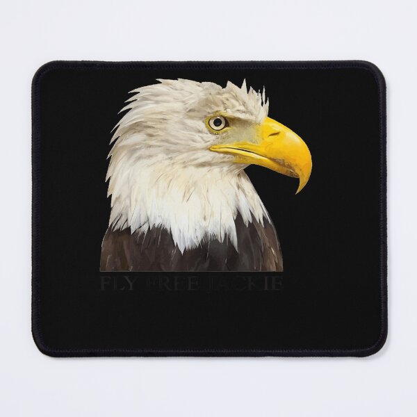 Item preview, Fly Free Jackie Forever Our Queen Eagle Wildlife Memorial designed and sold by Amerakstore.