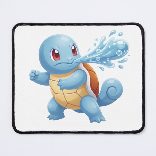 Item preview, Squirtle attack illustration designed and sold by mackartist.