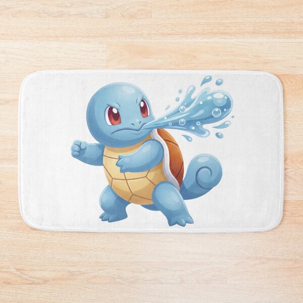 Item preview, Squirtle attack illustration designed and sold by mackartist.