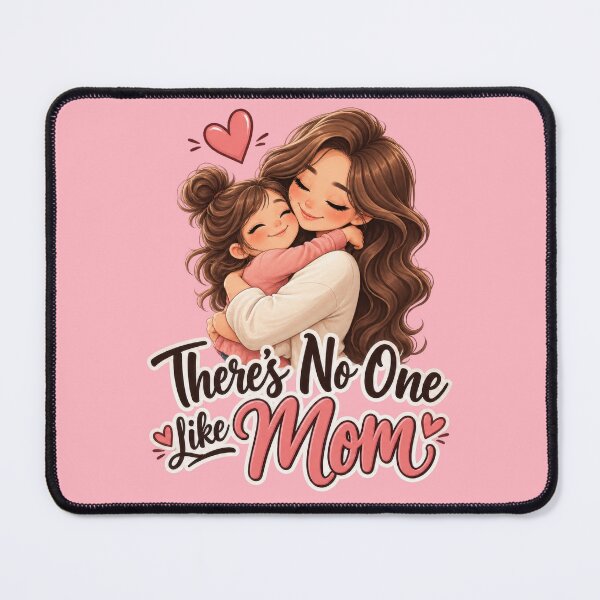 Item preview, There’s No One Like Mom – Cute Mother and Daughter Love Illustration 2 designed and sold by WordPlayStudio.
