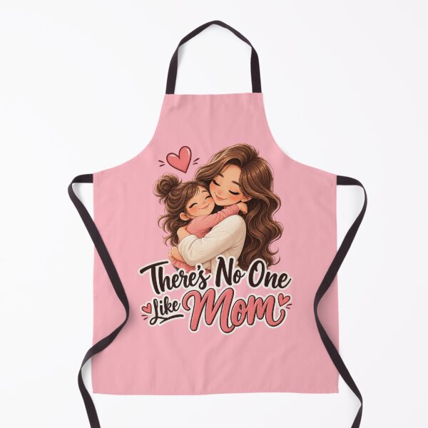 Item preview, There’s No One Like Mom – Cute Mother and Daughter Love Illustration 2 designed and sold by WordPlayStudio.