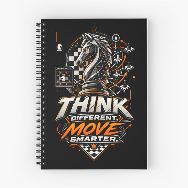 Item preview, Think Different Move Smarter Chess Strategy designed and sold by KnightVibe.