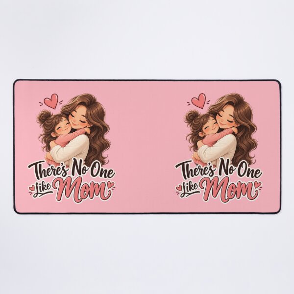 Item preview, There’s No One Like Mom – Cute Mother and Daughter Love Illustration 2 designed and sold by WordPlayStudio.