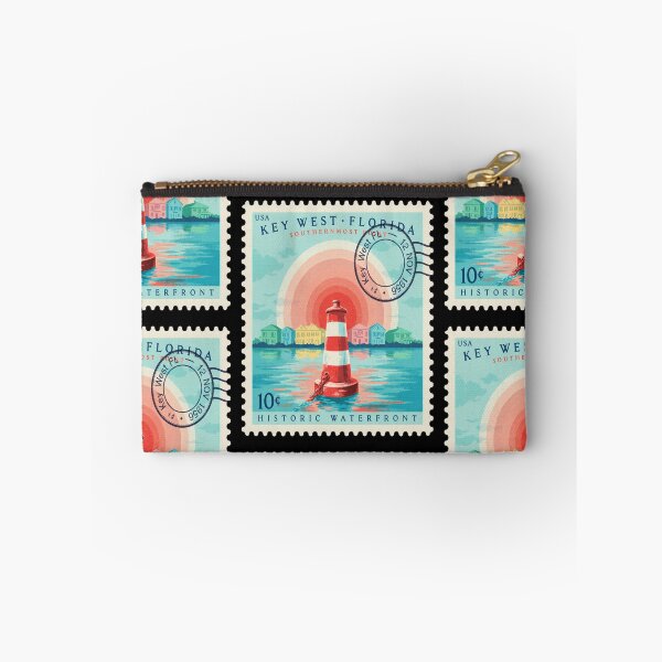 Item preview, Key West Florida Southernmost Point Sunset Stamp Sticker designed and sold by stickercuffs.