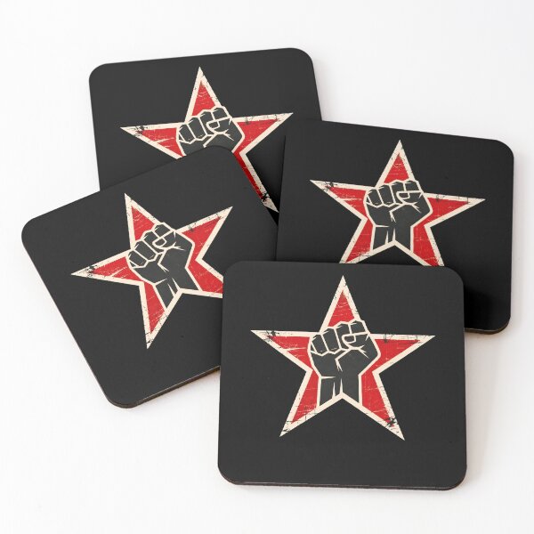 Item preview, Fist Star Power Protest Art designed and sold by HollyBellArtSte.