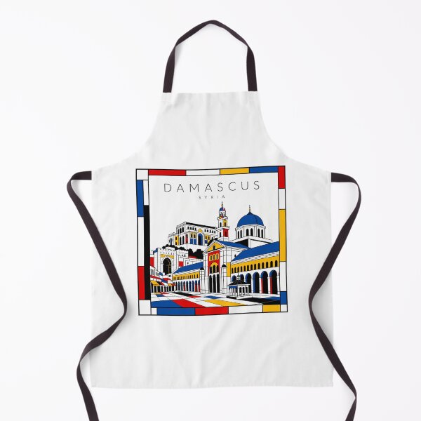 Item preview, Damascus Mondrian style poster 3D designed and sold by CMYKStudio.
