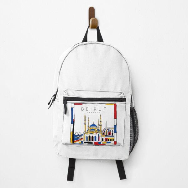 Artikelvorschau, Beirut Mondrian-Poster 3D entworfen und verkauft von CMYKStudio.