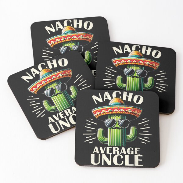 Item preview, Nacho Average Uncle Funny Cool Unique Uncle Gift designed and sold by CharlieConon.