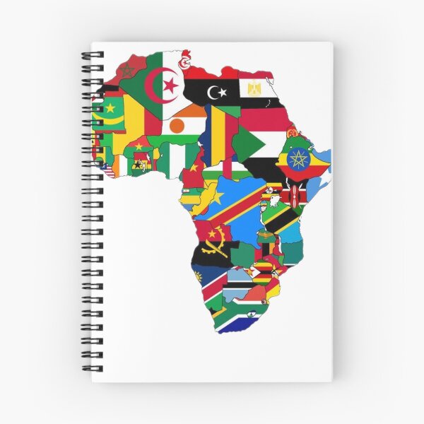 Item preview, Africa Map — African Flags & Heritage designed and sold by Aisha Creates.