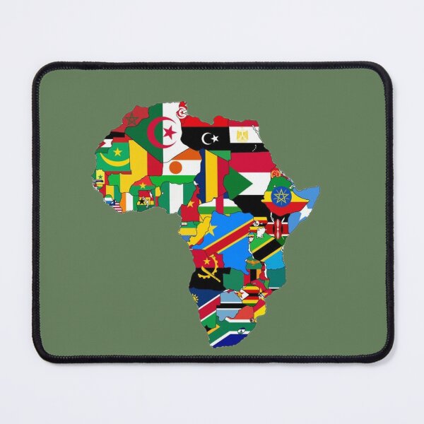 Item preview, Africa Map — African Flags & Heritage designed and sold by Aisha Creates.