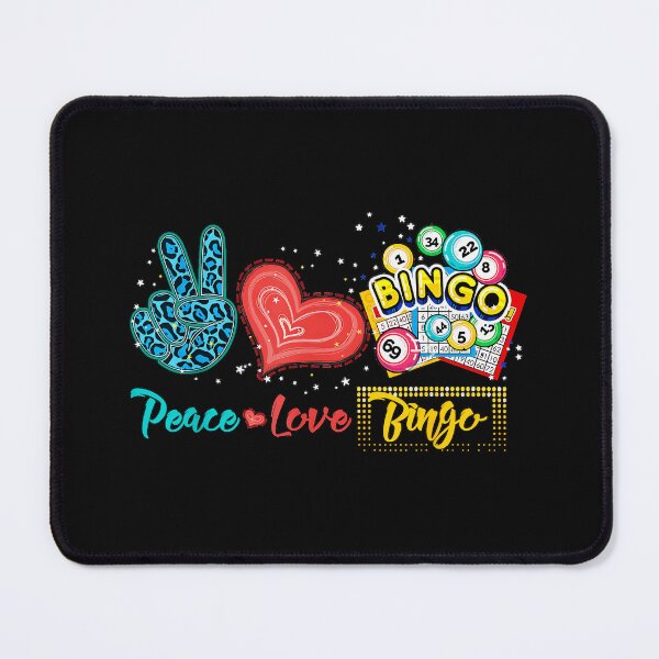 Item preview, Peace Love Bingo Player Game Enthusiast designed and sold by CharlieConon.