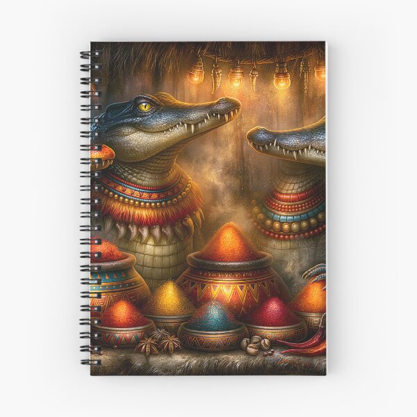 Item preview, Vibrant Scene of Ancient Rituals and Spices designed and sold by Artessie.