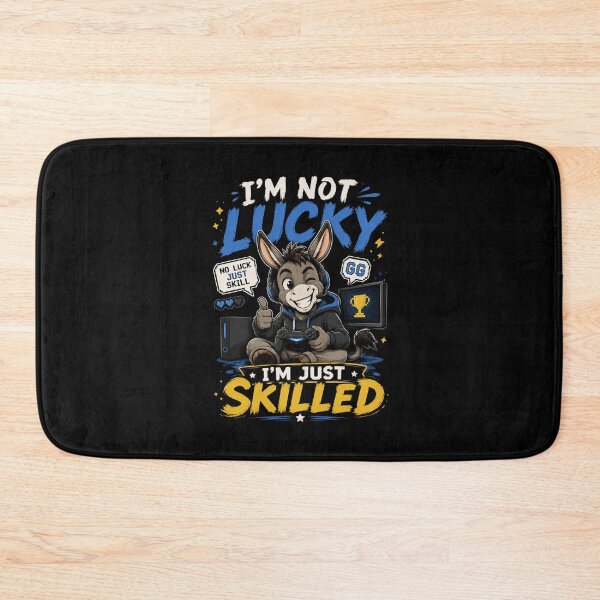 Item preview, I’m Not Lucky I’m Just Skilled Gamer T-Shirt – Funny Gaming Graphic Tee.png designed and sold by Artimax-Studio.