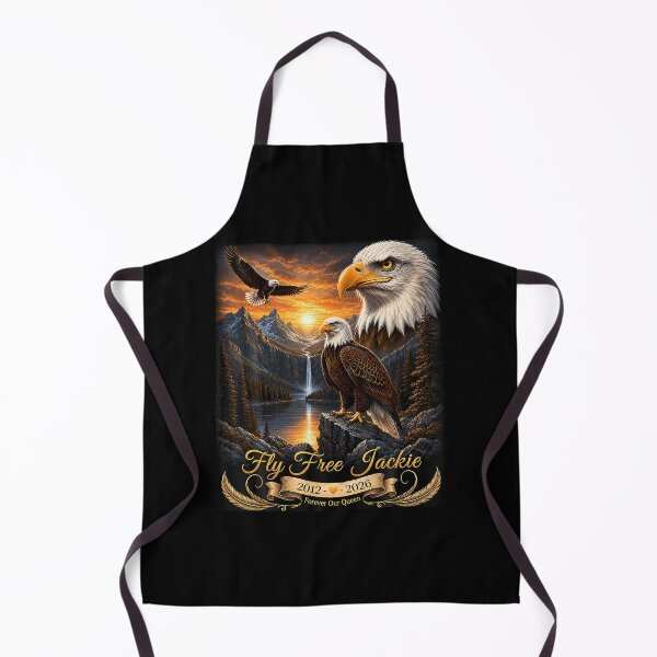 Item preview, Fly Free Jackie Big Bear Bald Eagle Memorial designed and sold by Amerakstore.