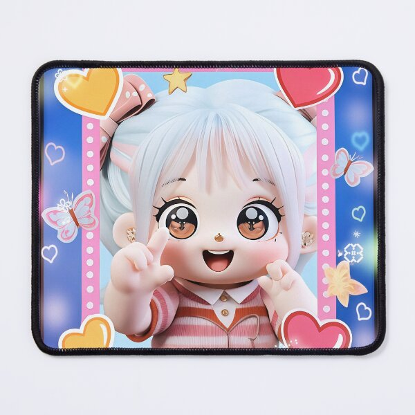 Item preview, Kawaii Y2K Photobooth Cute Doll Close-Up – Pastel Anime Sticker Aesthetic designed and sold by Nicole_83.
