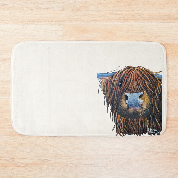 Item preview, Scottish Hairy Highland Cow ' Goose ' by Shirley MacArthur designed and sold by Shirley MacArthur Art.